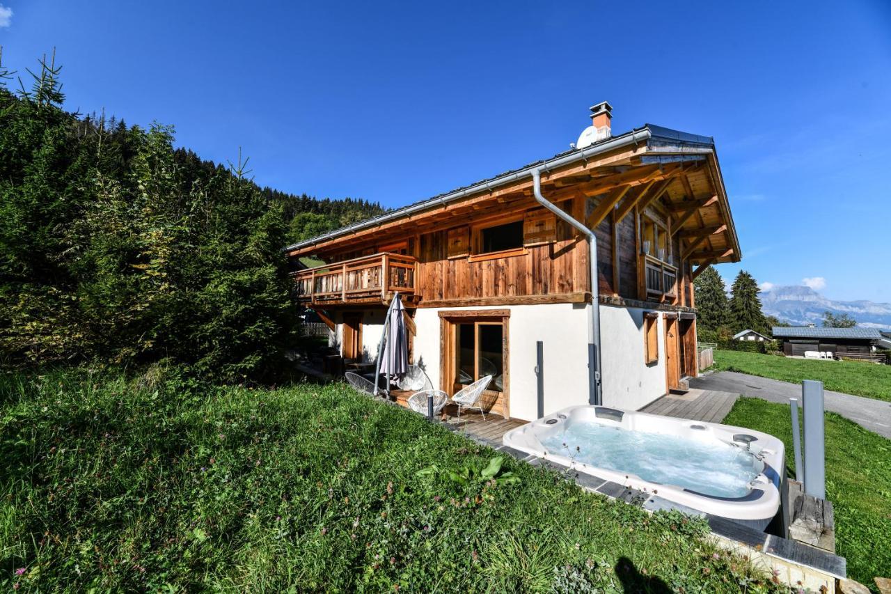 Vielyterra - Chalet Haut De Gamme - Domaine Du Mont Blanc Saint-Gervais-les-Bains Exterior photo